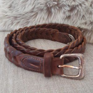 Brown Leather Belt
